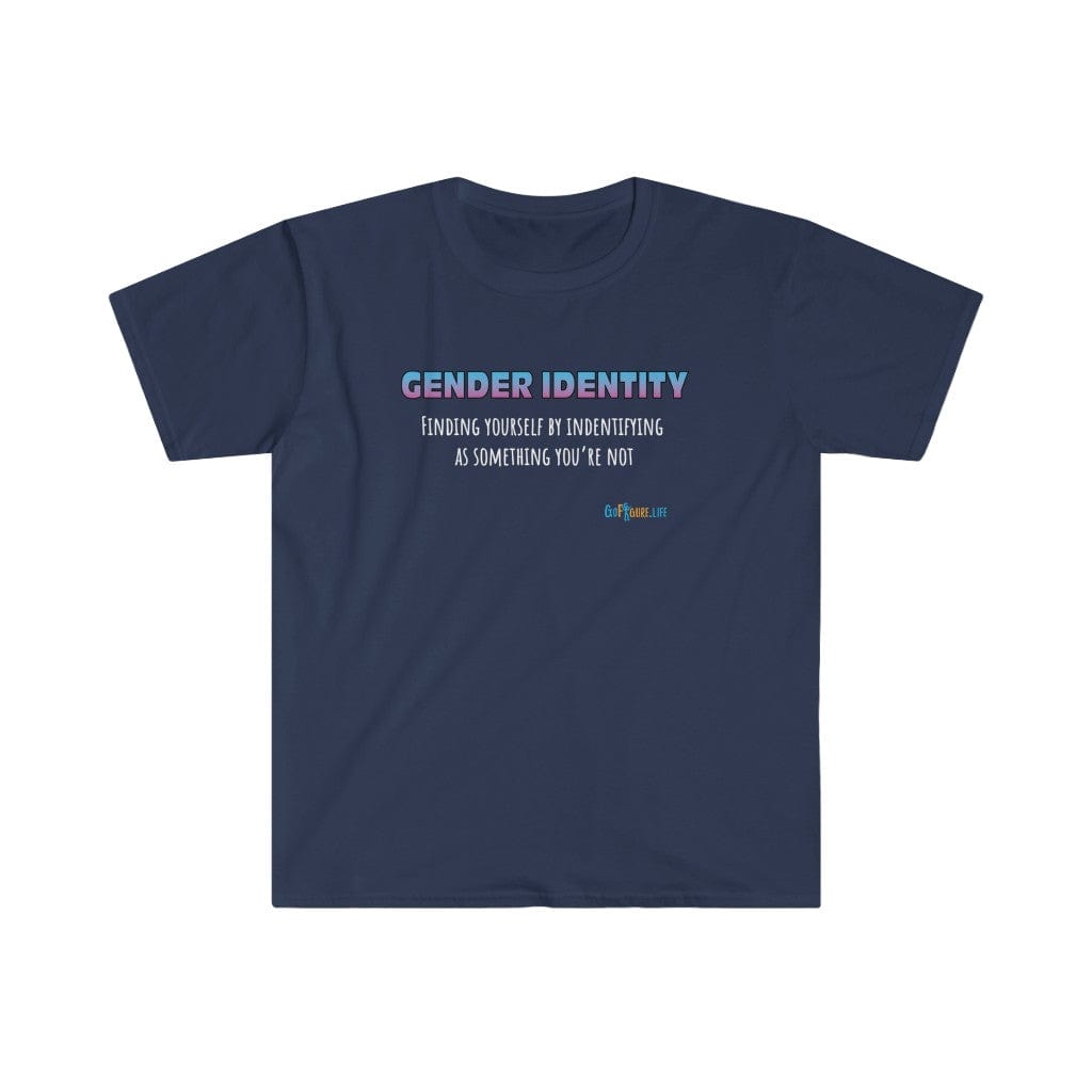 Printify T-Shirt Navy / S Finding Yourself