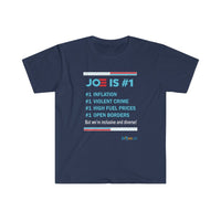 Thumbnail for Printify T-Shirt Navy / S Joe is #1