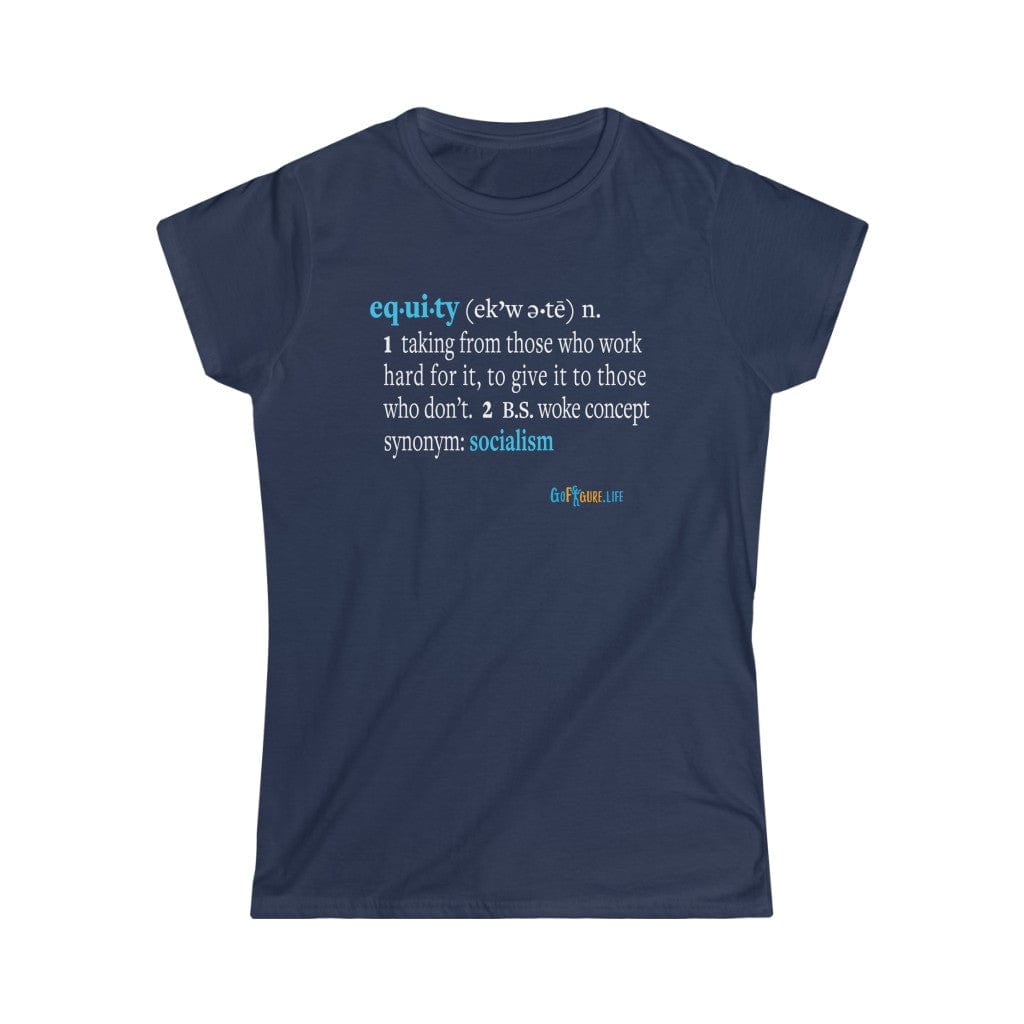 Printify T-Shirt Navy / S Women's -Equity Defined