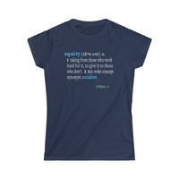 Thumbnail for Printify T-Shirt Navy / S Women's -Equity Defined