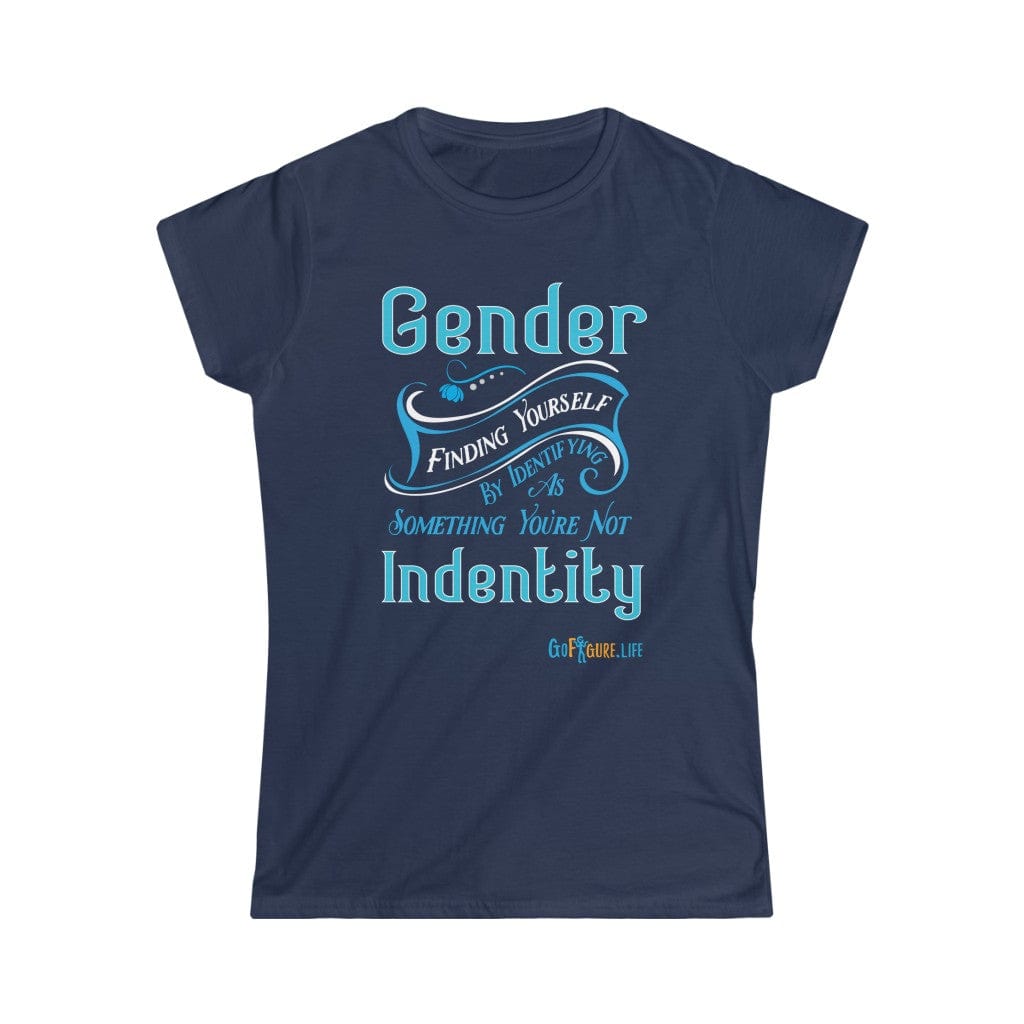 Printify T-Shirt Navy / S Women's - Find Yourself