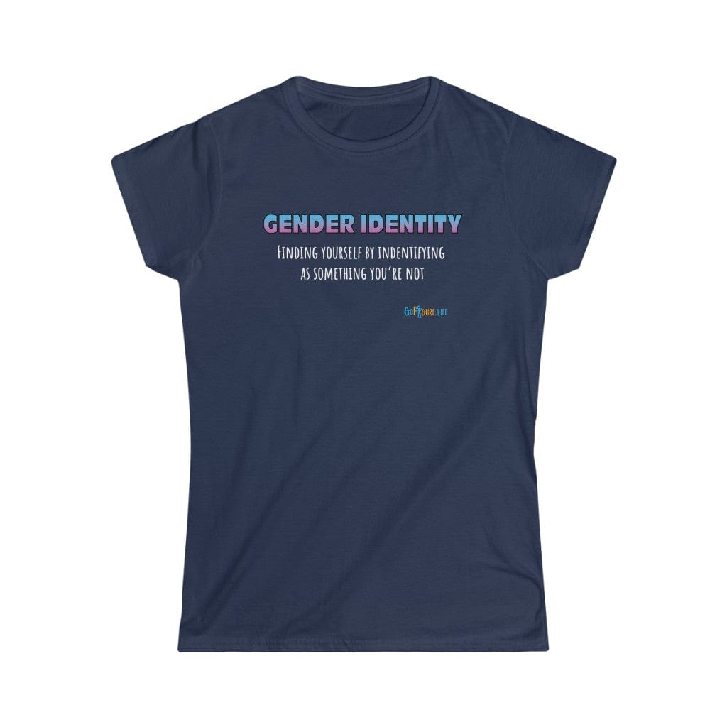 Printify T-Shirt Navy / S Women's - Finding Yourself