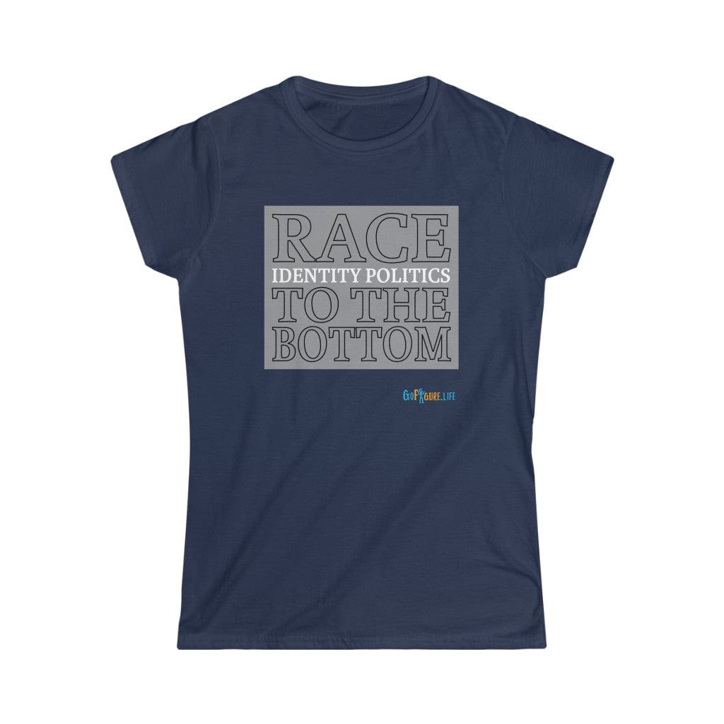 Printify T-Shirt Navy / S Womens - Race to the Bottom