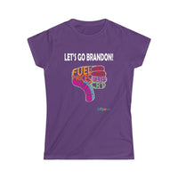 Thumbnail for Printify T-Shirt Purple / S Women's -Brandon Thumbs Down