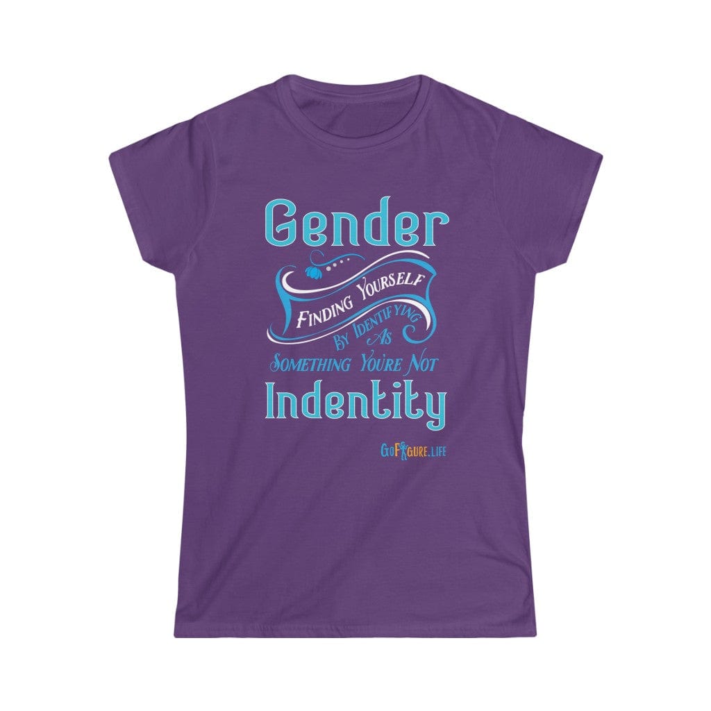 Printify T-Shirt Purple / S Women's - Find Yourself