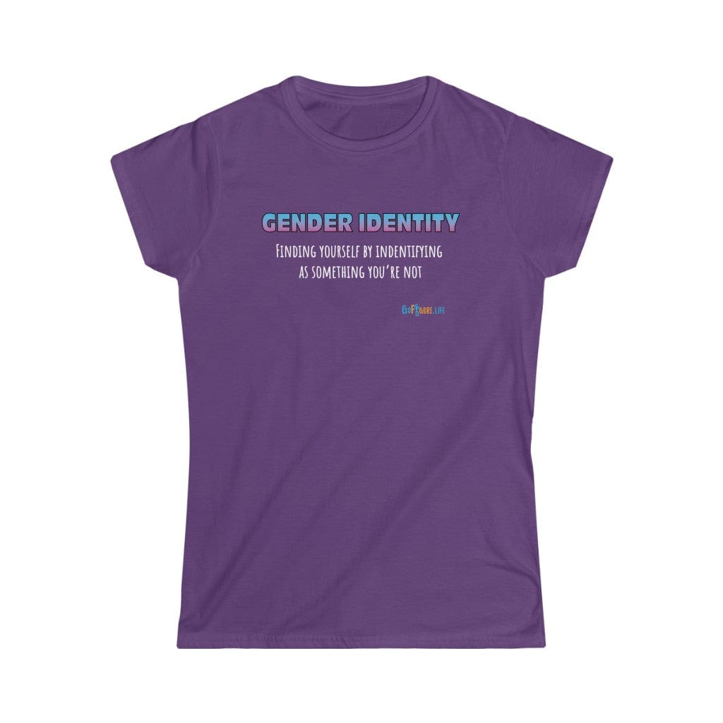 Printify T-Shirt Purple / S Women's - Finding Yourself