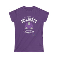 Thumbnail for Printify T-Shirt Purple / S Women's - Identify as a Purple Ape