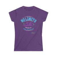 Thumbnail for Printify T-Shirt Purple / S Women's - No Limits Mermaid