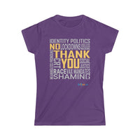 Thumbnail for Printify T-Shirt Purple / S Women's - No Thank You