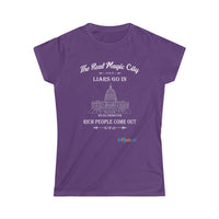 Thumbnail for Printify T-Shirt Purple / S Women's - The Real Magic City