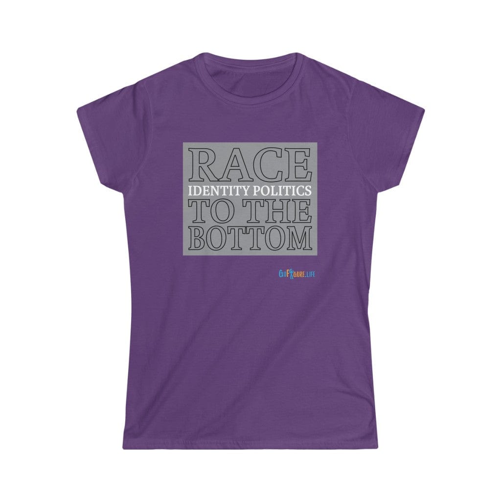 Printify T-Shirt Purple / S Womens - Race to the Bottom