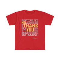 Thumbnail for Printify T-Shirt Red / L No Thank You