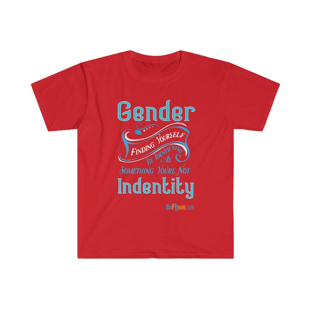 Printify T-Shirt Red / S Find Yourself