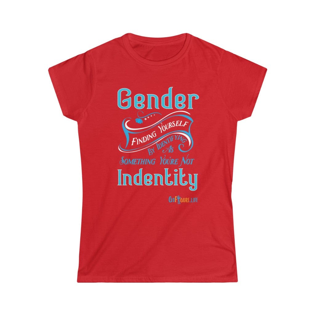 Printify T-Shirt Red / S Women's - Find Yourself