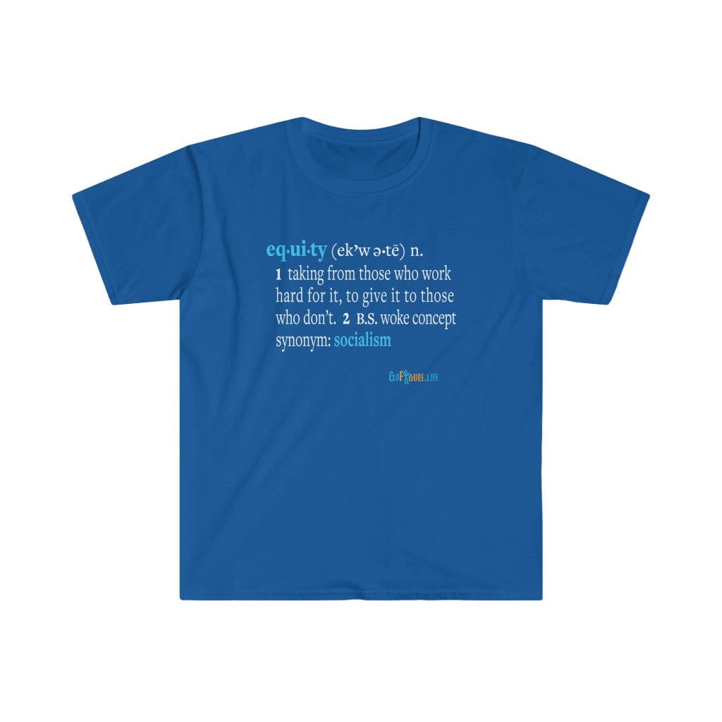 Printify T-Shirt Royal / S Equity Defined
