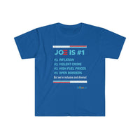 Thumbnail for Printify T-Shirt Royal / S Joe is #1