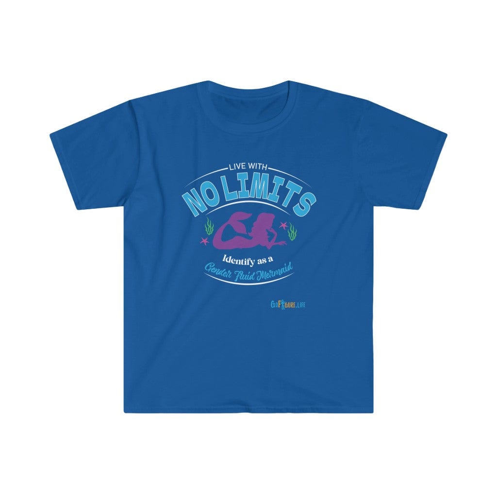 Printify T-Shirt Royal / S No Limits Mermaid
