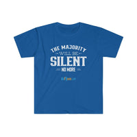 Thumbnail for Printify T-Shirt Royal / S Silent No More