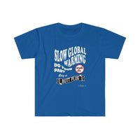 Thumbnail for Printify T-Shirt Royal / S Stop Global Warming