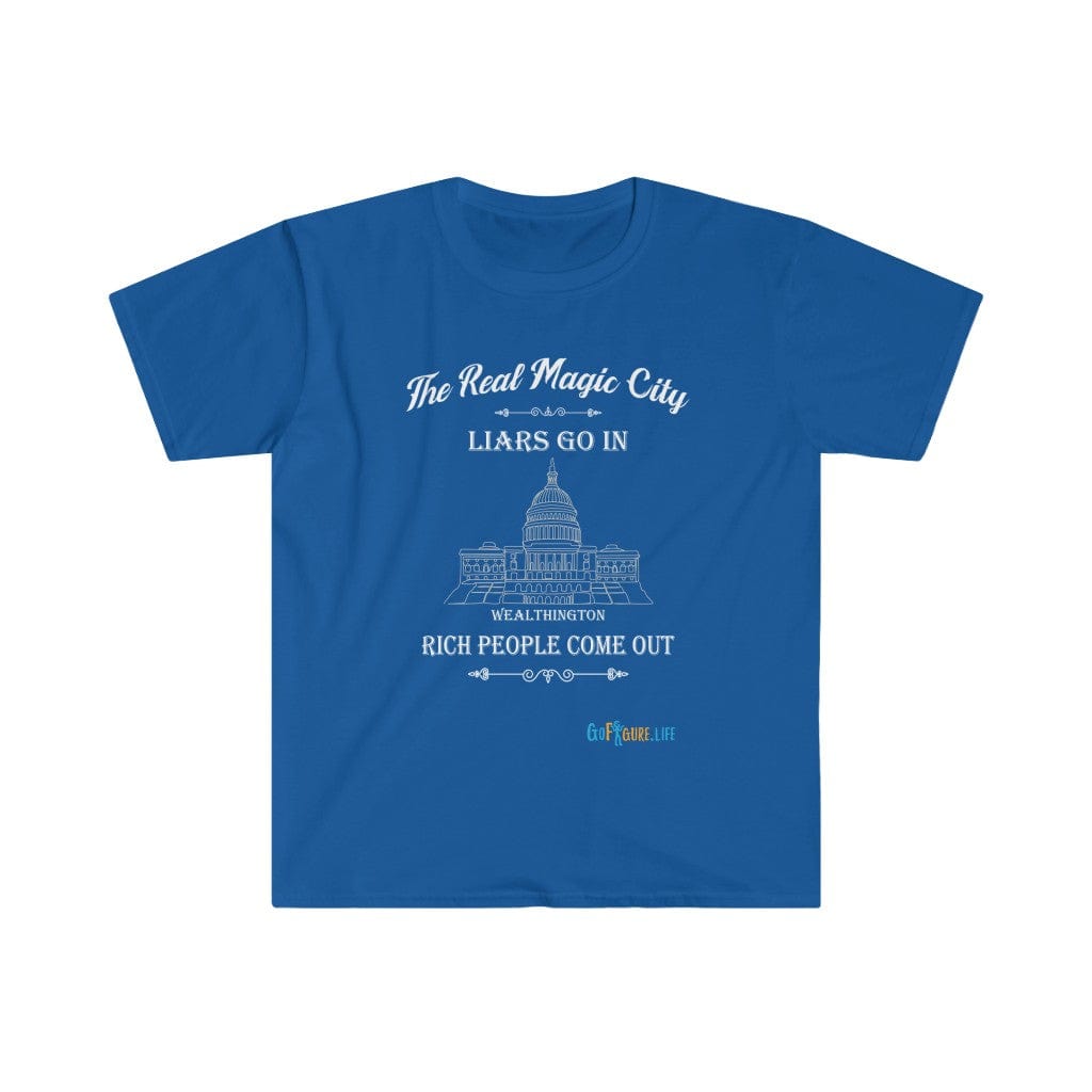 Printify T-Shirt Royal / S The Real Magic City