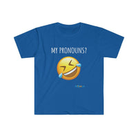 Thumbnail for Printify T-Shirt Royal / S What Pronouns?