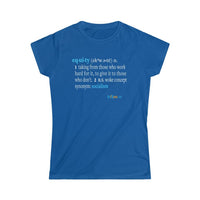 Thumbnail for Printify T-Shirt Royal / S Women's -Equity Defined