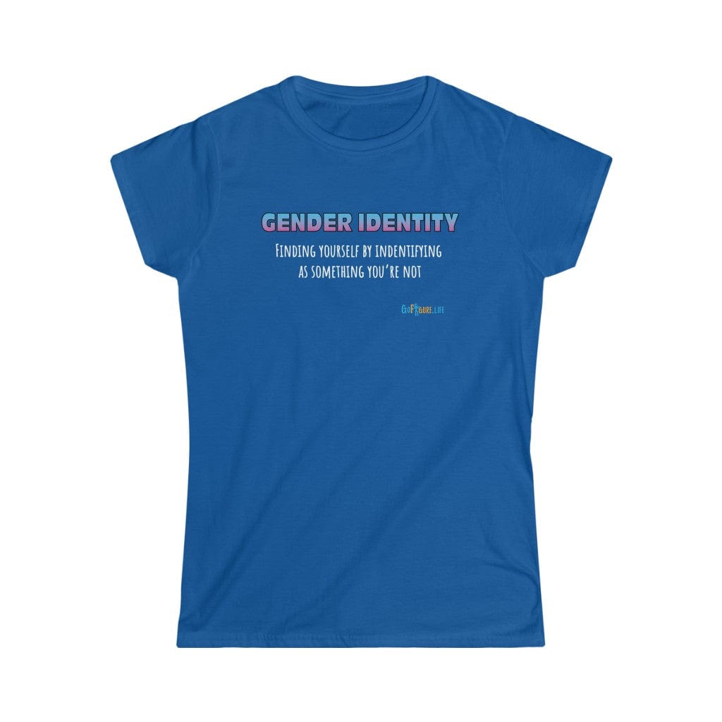 Printify T-Shirt Royal / S Women's - Finding Yourself