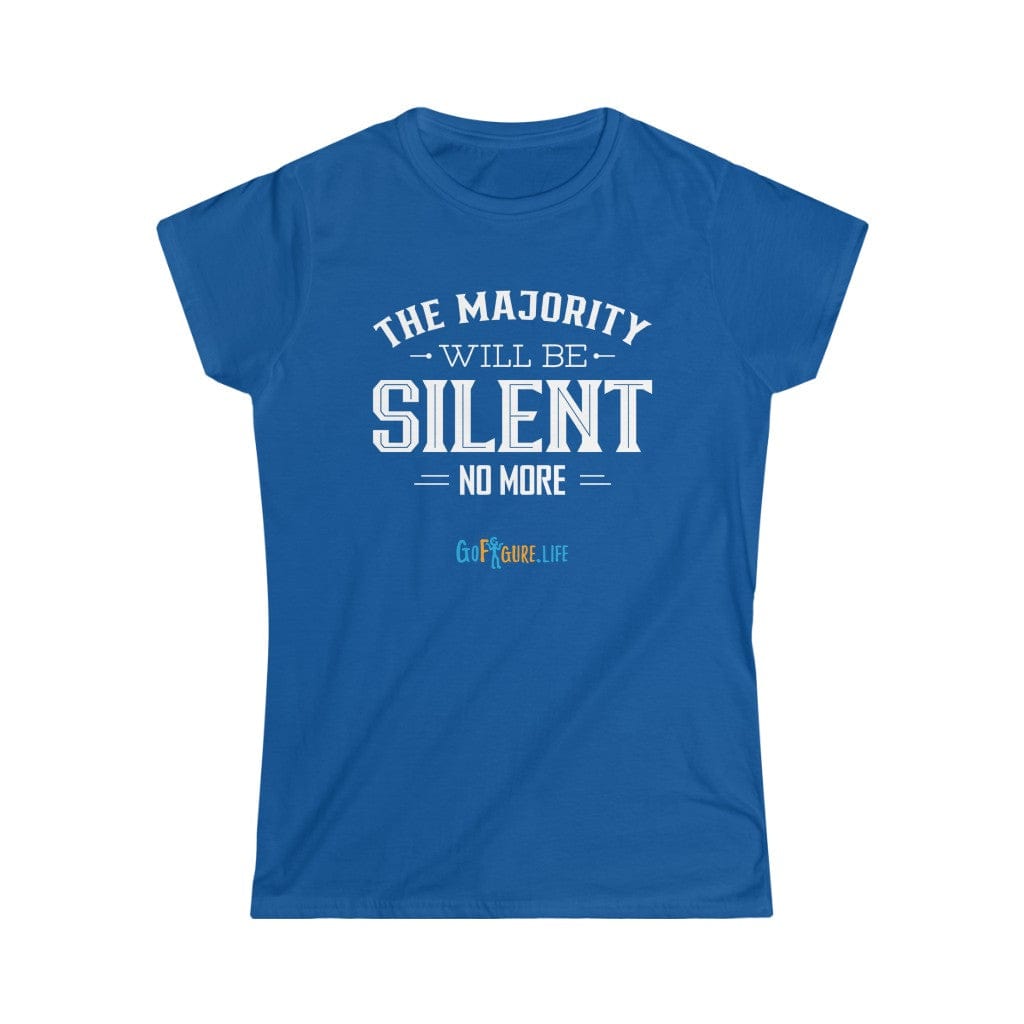 Printify T-Shirt Royal / S Women's - Silent No More