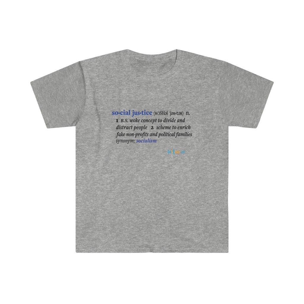 Printify T-Shirt Sport Grey / L Social Justice