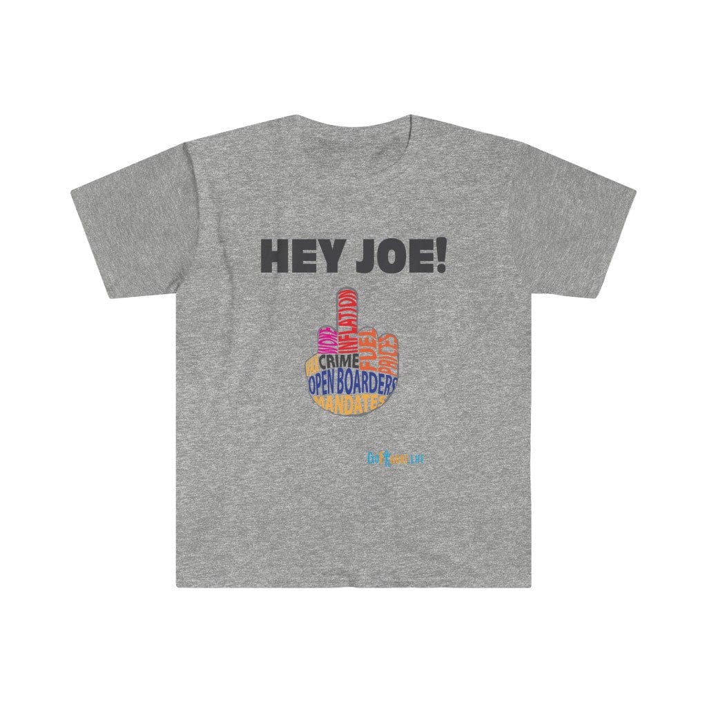 Printify T-Shirt Sport Grey / S Hey Joe Middle Finger