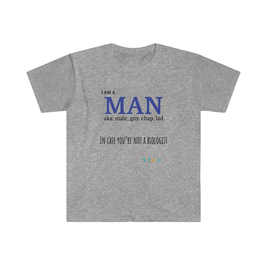 Printify T-Shirt Sport Grey / S I am a Man
