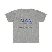 Thumbnail for Printify T-Shirt Sport Grey / S I am a Man