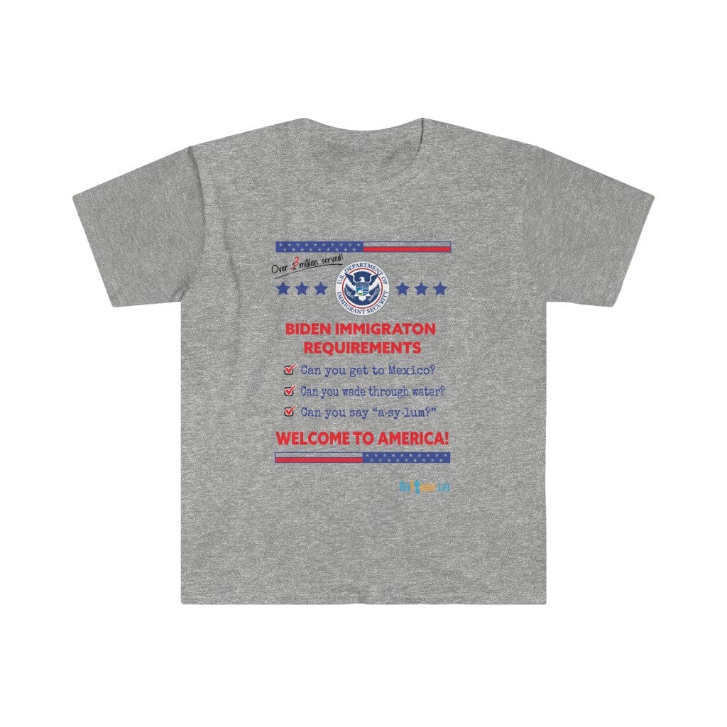 Printify T-Shirt Sport Grey / S Immigration Requirements