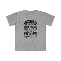 Thumbnail for Printify T-Shirt Sport Grey / S Putin's Fault