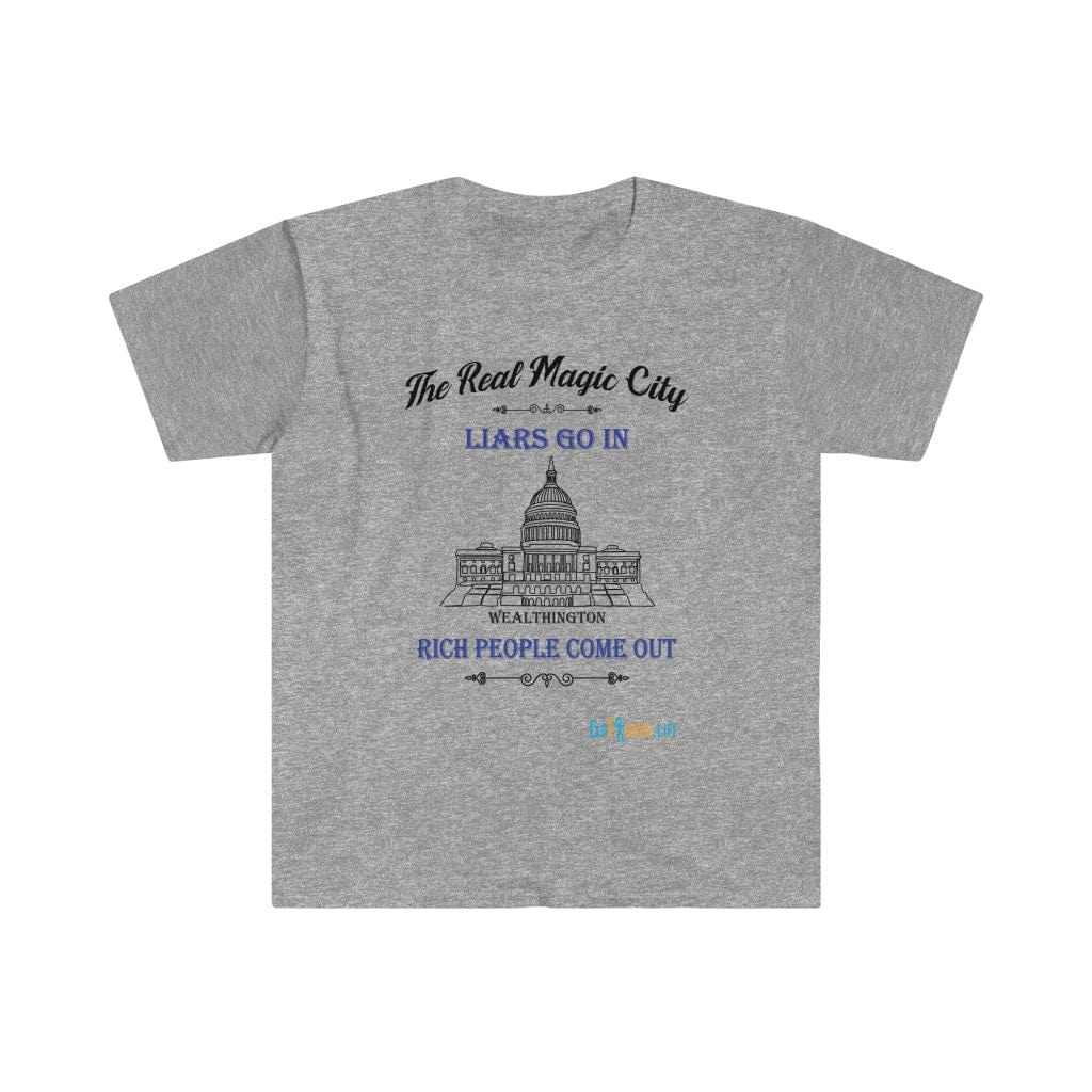 Printify T-Shirt Sport Grey / S The Real Magic City
