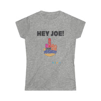 Thumbnail for Printify T-Shirt Sport Grey / S Women's - Hey Joe Middle Finger