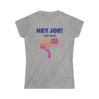 Thumbnail for Printify T-Shirt Sport Grey / S Women's - Hey Joe You Suck