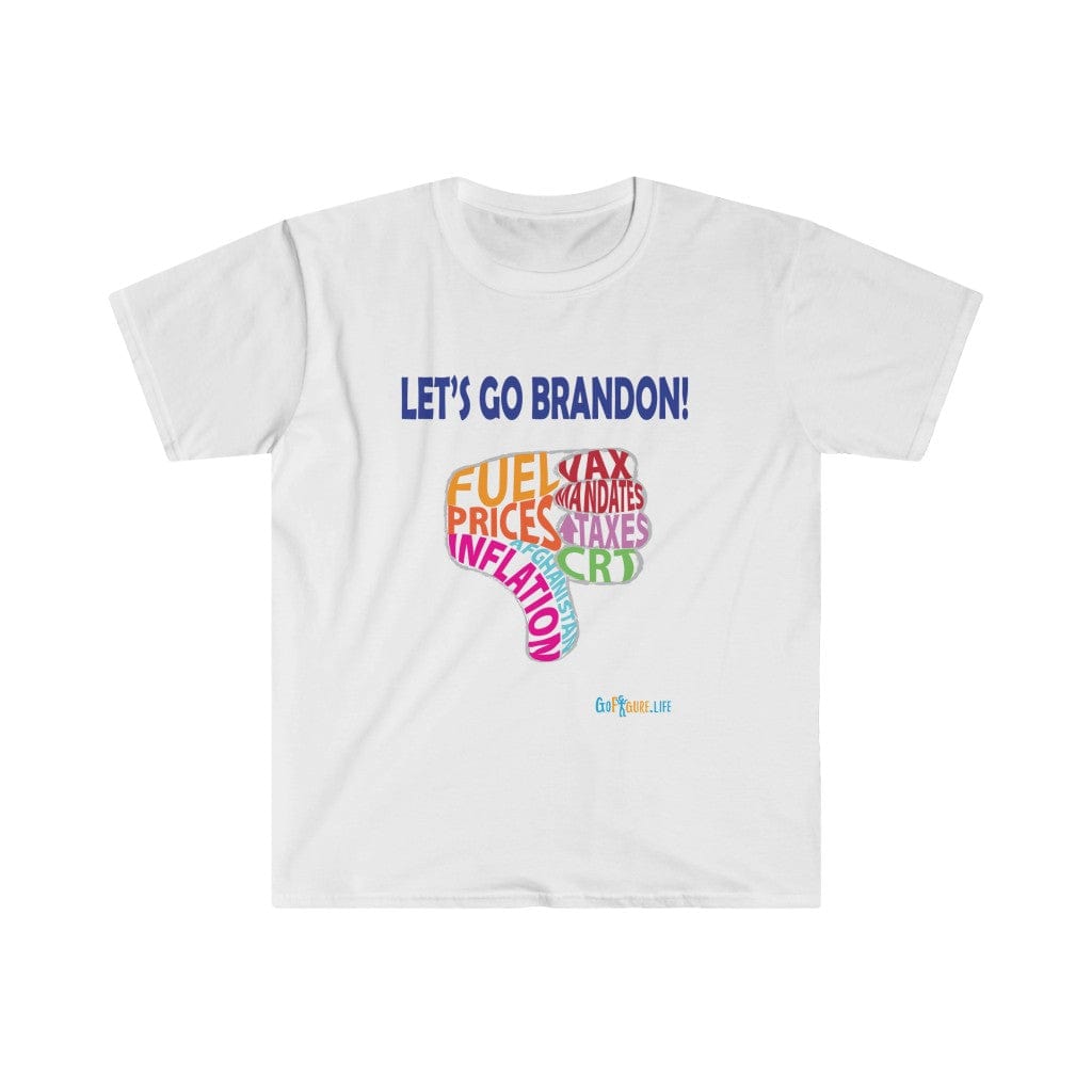 Printify T-Shirt White / L Brandon Thumbs Down