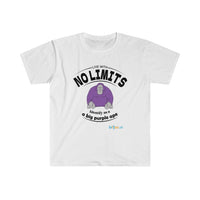 Thumbnail for Printify T-Shirt White / L Identify Purple Ape