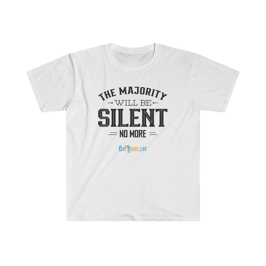 Printify T-Shirt White / L Silent No More