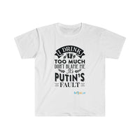 Thumbnail for Printify T-Shirt White / S Putin's Fault