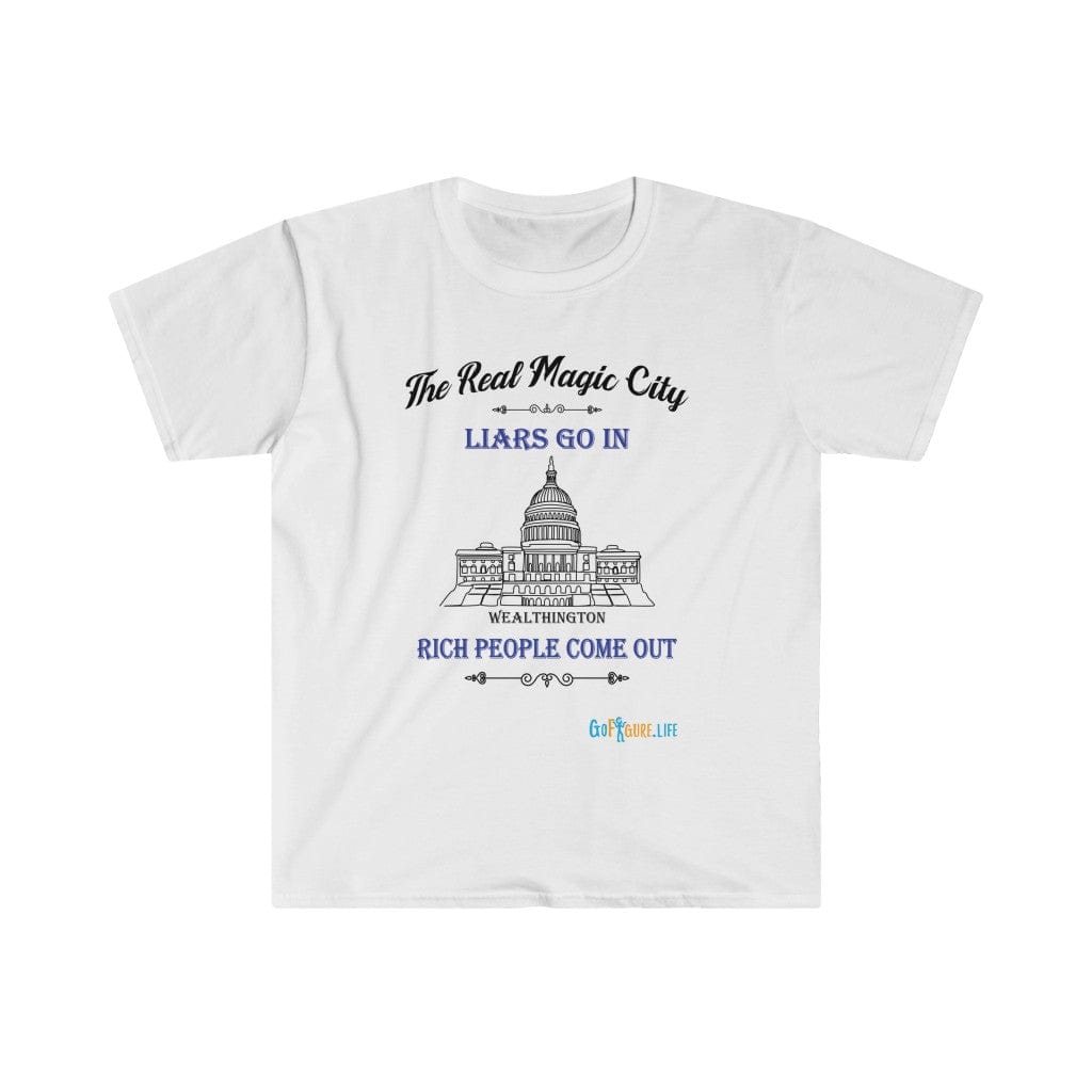 Printify T-Shirt White / S The Real Magic City