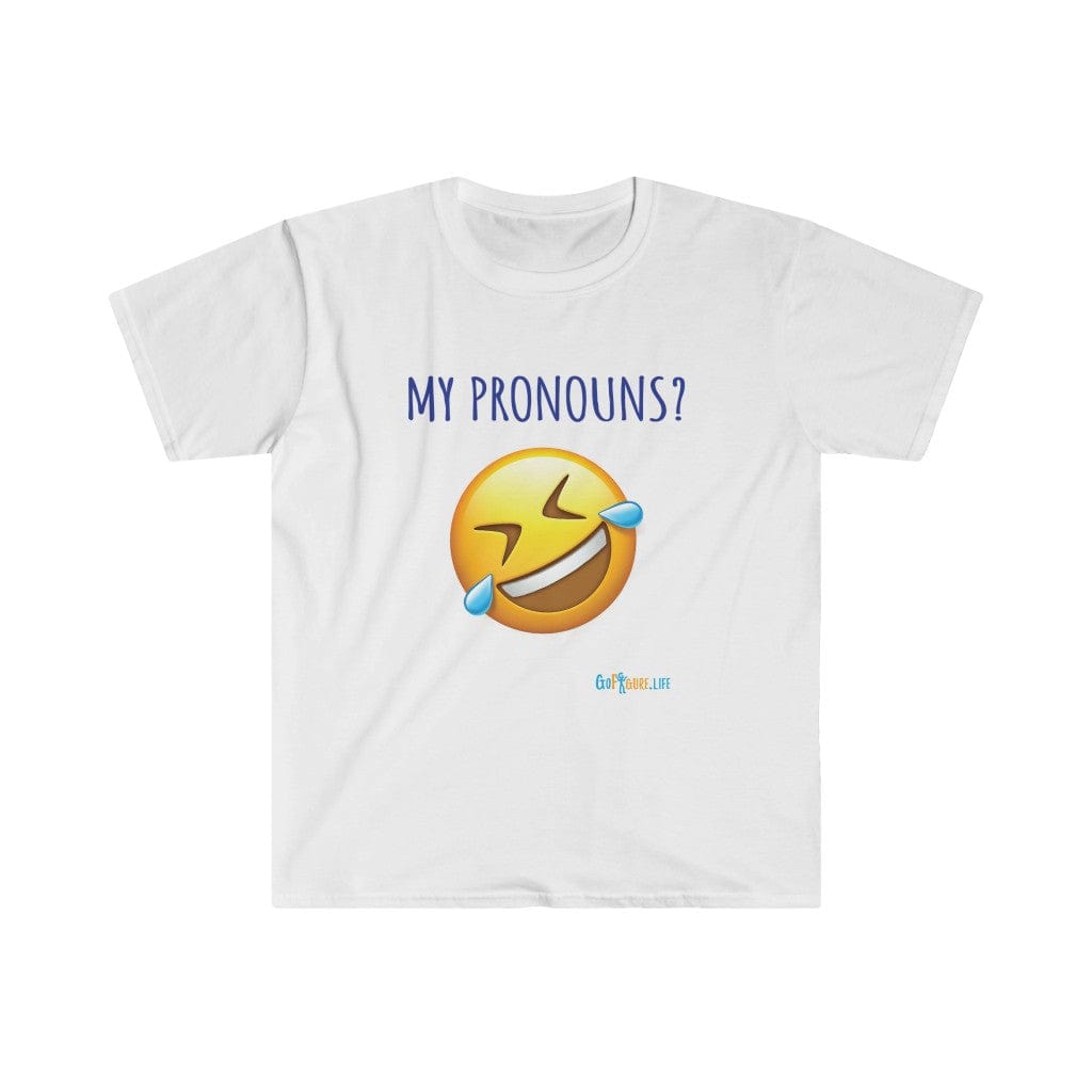 Printify T-Shirt White / S What Pronouns?