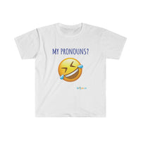 Thumbnail for Printify T-Shirt White / S What Pronouns?