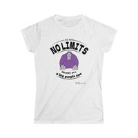 Thumbnail for Printify T-Shirt White / S Women's - Identify as a Purple Ape