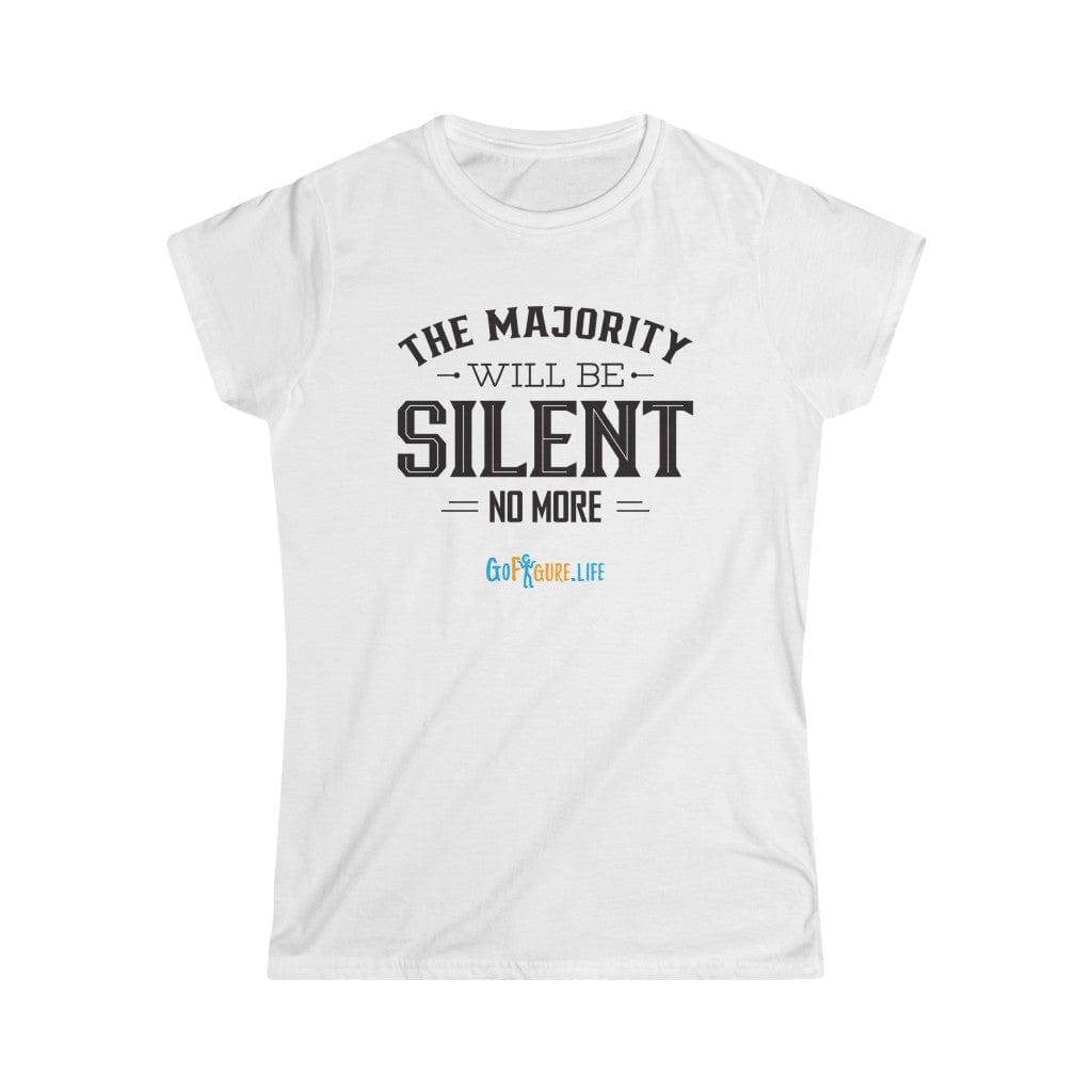 Printify T-Shirt White / S Women's - Silent No More