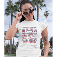 Thumbnail for Printify T-Shirt Women's - COVID Hypocrites