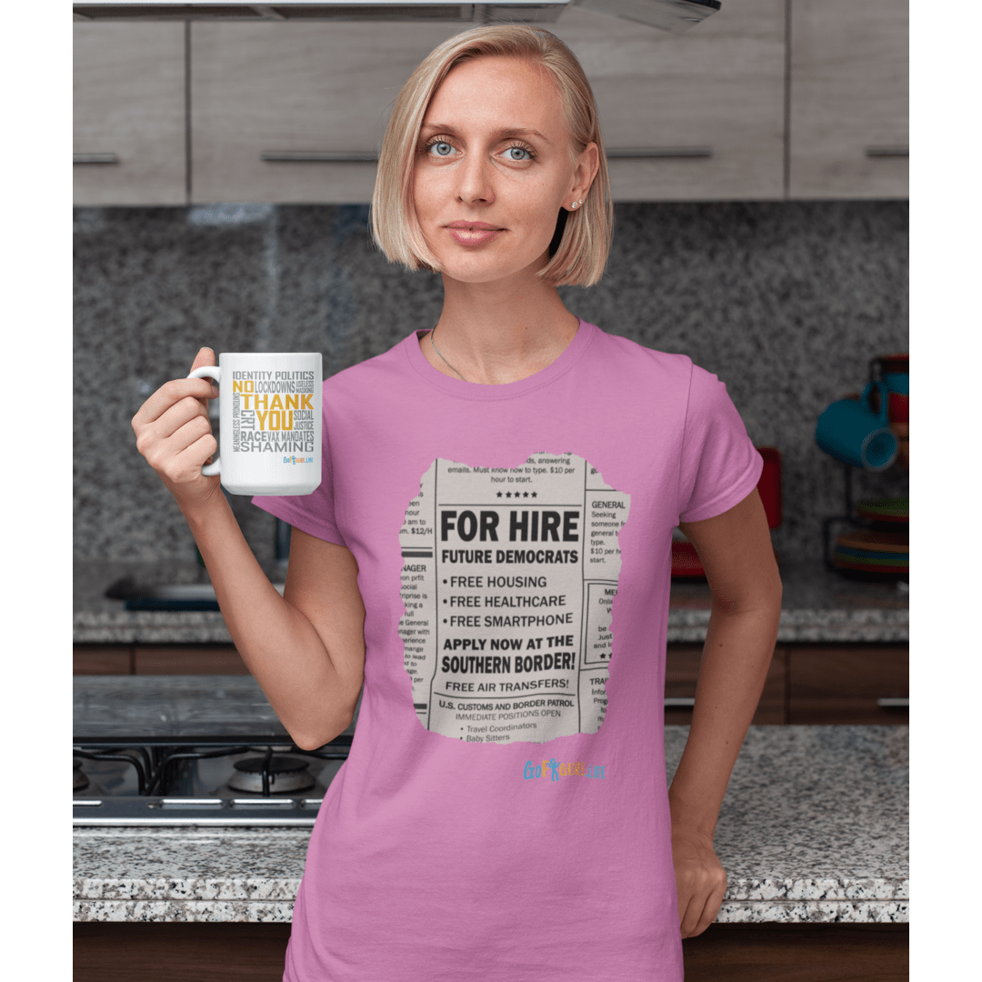 Printify T-Shirt Women's - Democrats for Hire