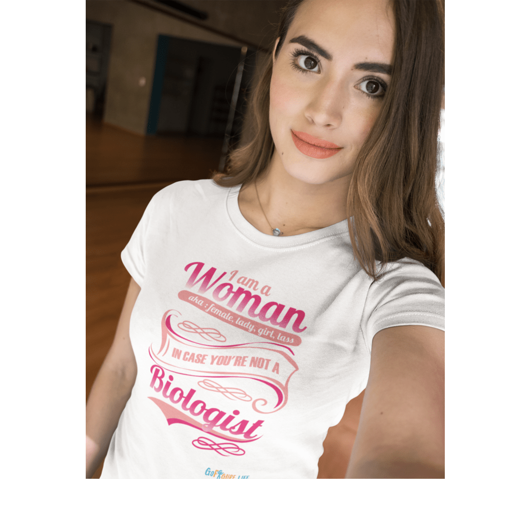 Printify T-Shirt Women's - I am a Woman - fancy