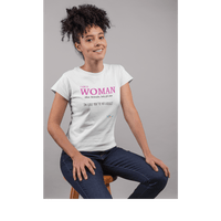 Thumbnail for Printify T-Shirt Women's - I am a Woman - simple